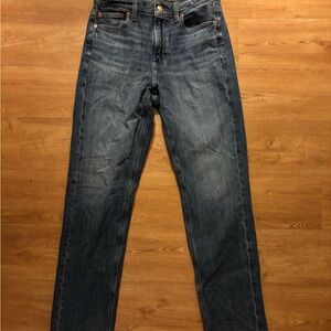 AE High Rise Straight Leg Jeans // stunning and trendy! brand new, never worn
